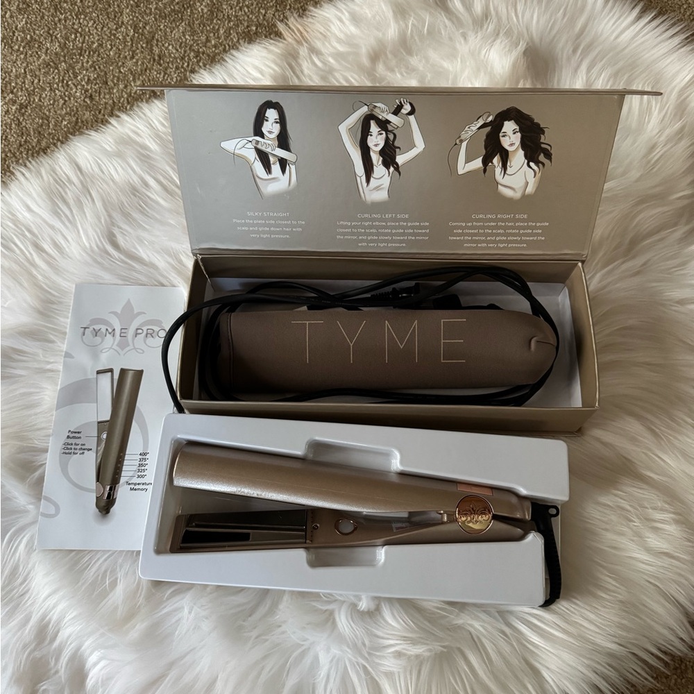 TYME Flat Iron Curler